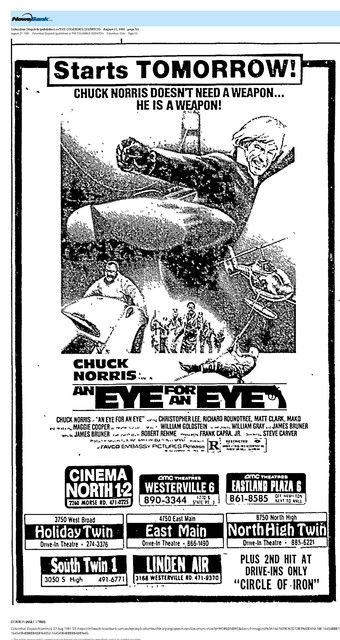 Chuck Norris, R.I.P. (1940 - 2026)/Richard Roundtree (1942-2023)/Matt Clark (1936-2026)