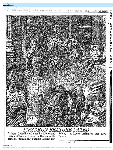 Diahann Carroll--Oscar Nominated for Best Actress (1975)