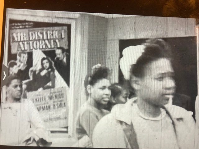 Screenshot from the documentary "The Greenwood Ave Project" (2023)