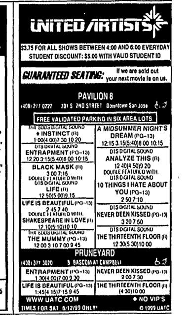 Pruneyard Dine-In Cinemas