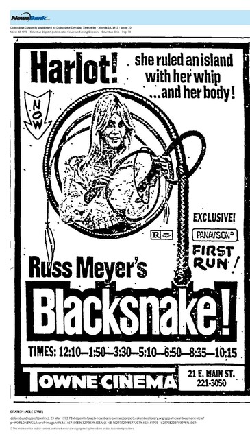 Downtown First-Run Exclusive (1973)