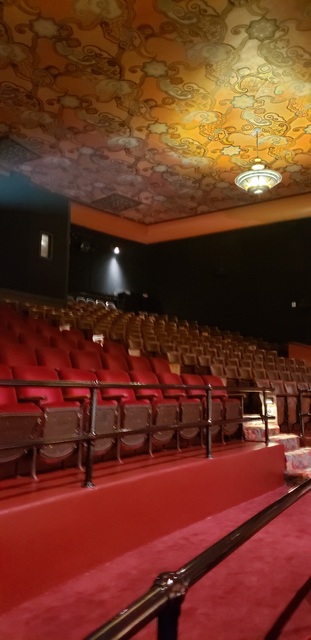 Upstairs Old Seats Castro Theatre Balcony 