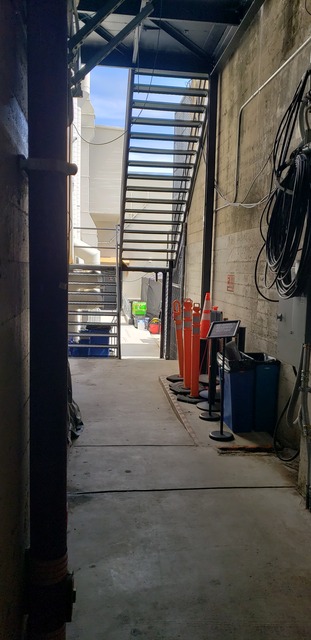 Side Castro Theatre  EXIT  Outside Door Area 