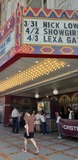 Castro Theatre New Under Marquee Lights