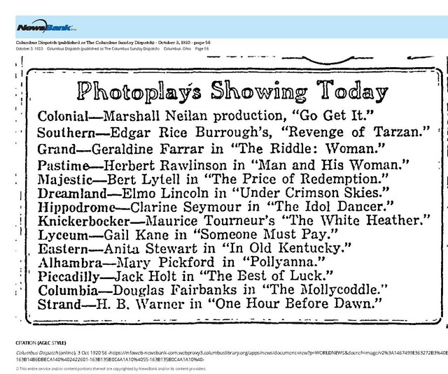 East Main Corridor (1920)
