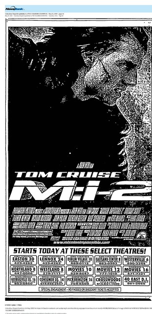 The Great Movie Franchises: Mission Impossible (2000)