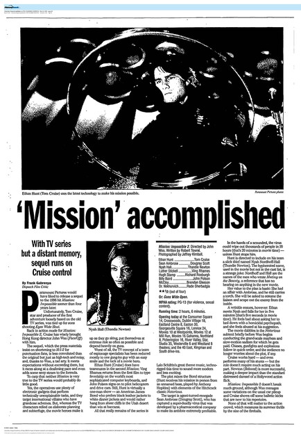 The Great Movie Franchises: Mission Impossible (2000)