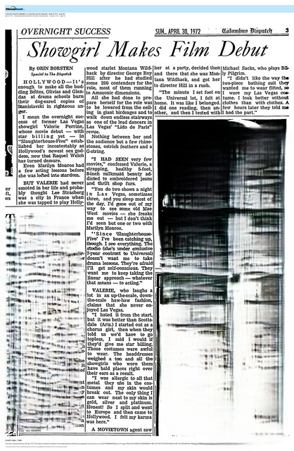 Valerie Perrine, R.I.P. (1943 - 2026)