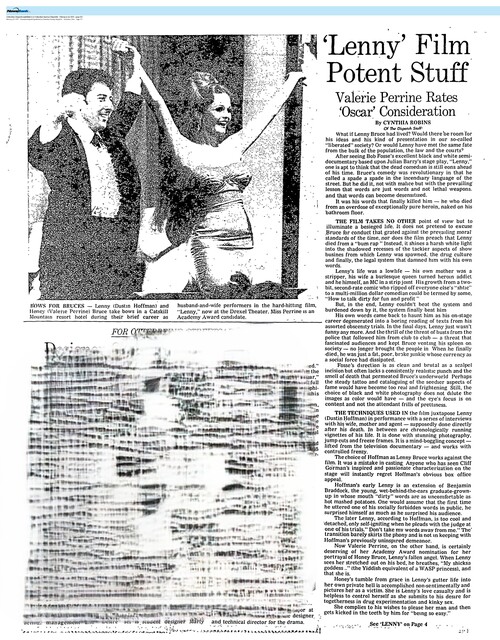 Valerie Perrine, R.I.P. (1943 - 2026)