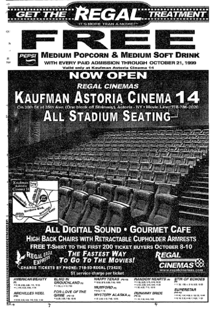 Regal UA Kaufman Astoria & RPX