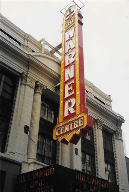 Warner Center Sign