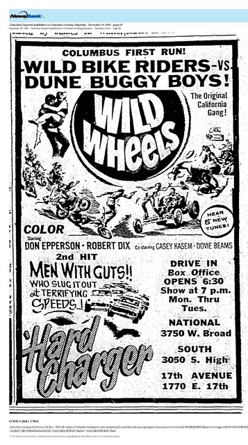 Sixties Bikers and Fast Car Movies (1969)