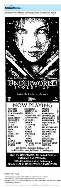 The Great Movie Franchises: Underworld (2006)