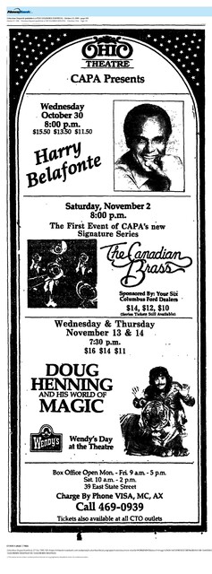 Harry Belafonte, R.I.P. (1927 - 2023)