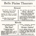 4 Devils at the Strand, in Belle Plaine, Iowa—12-13 Jan., 1930