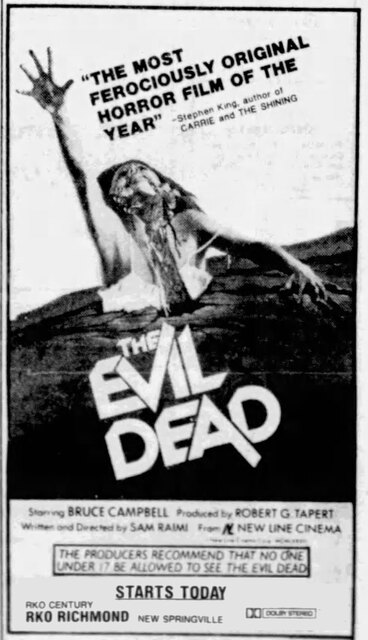 Richmond Theater New Springville 1983