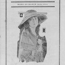 Program for the New Verdi Theatre for the week of March 16, 1924