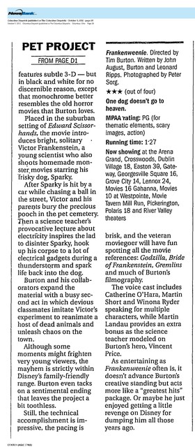 The Great Directors: Tim Burton (2012)