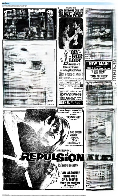 Three East Main Corridor Theaters (1966)