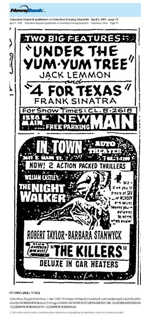 East Main Corridor (1965) / The Last Season of the In-Town Auto