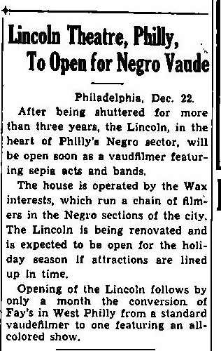 African American Theater (1942)