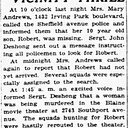 Chicago Tribune.  Tuesday, August 14, 1928.