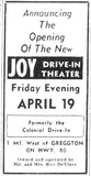 Joy Drive-In