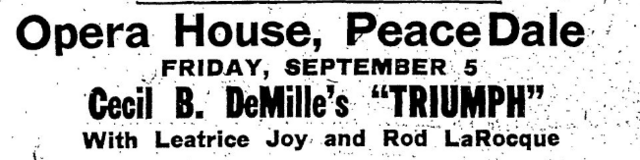 Peacedale Opera House