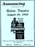 Blaine Theater