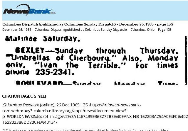 East Main Corridor (1965)