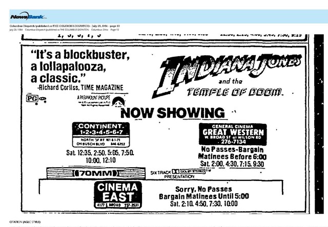 Harrison Ford--Number Three Box Office Star (1984)