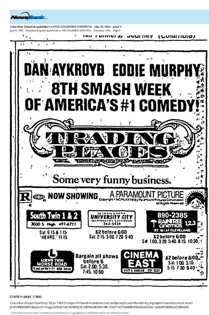 Eddie Murphy--Number Two Box Office Star (1983)