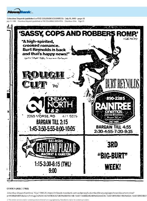 Burt Reynolds--Number One Box Office Star (1980)