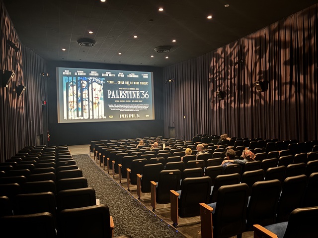 Belcourt Theatre Theater Facing Screen