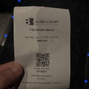 Belcourt Theatre Ticket Stub