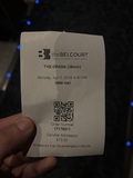 Belcourt Theatre Ticket Stub