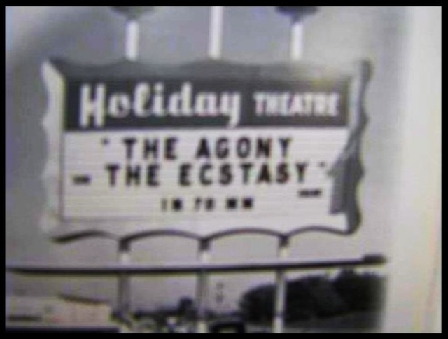 "The Agony and the Ecstasy" at the Holiday Theatre