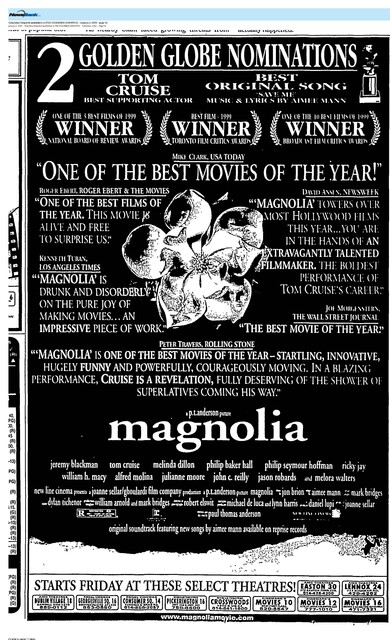 Tom Cruise--Number Six Box Office Star (1999)