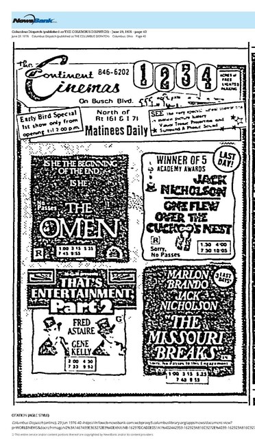 Jack Nicholson--Number Two Box Office Star (1976)