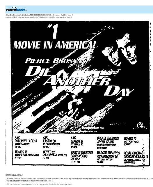 The Great Movie Franchises: James Bond (2002)