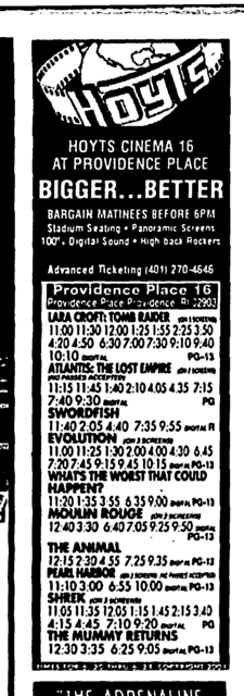 Showcase Providence Place Cinemas 16