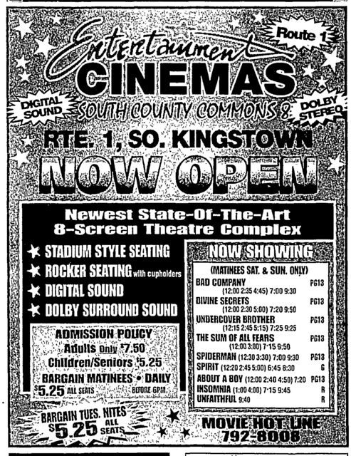 All South County Luxury Cinemas