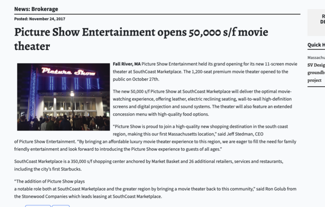 Picture Show at SouthCoast Marketplace