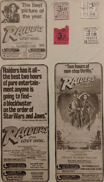 1981 Raiders ad Loew's