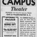 CAMPUS Theatre; Minneapolis, Minnesota.