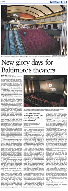 Cinemark Towson and XD