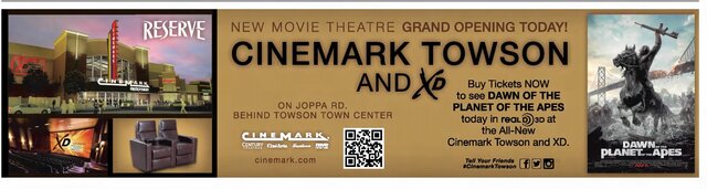 Cinemark Towson and XD