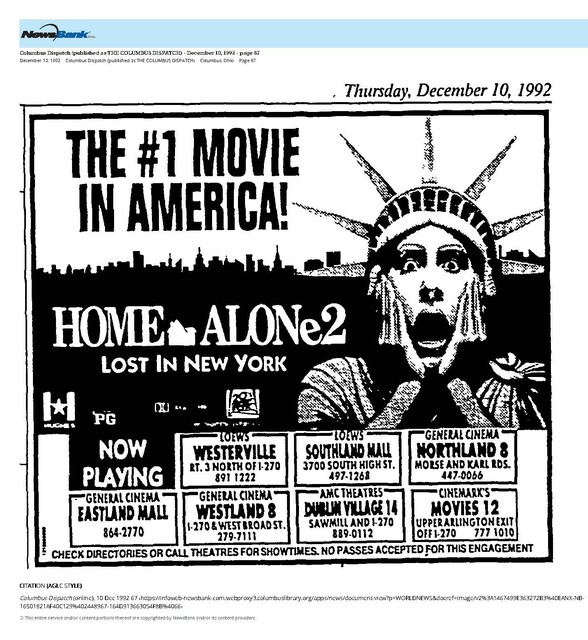 Macaulay Culkin--Number Five Box Office Star (1992)