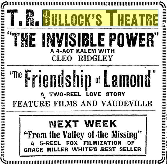 Bullock's Theatre