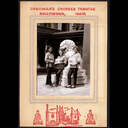 1961 Polaroid souvenir of Theater Workers, credit A. Goldberg, courtesy Steve Bannos.